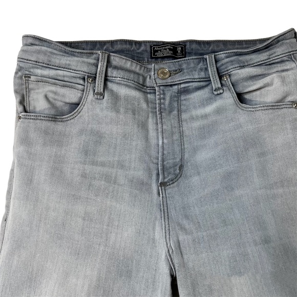 Abercrombie & Fitch Skinny Jeans Light Grey - Picture 5 of 8